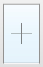 Окно одностворчатое глухое 600х600 мм