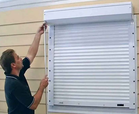 Установка роллетов